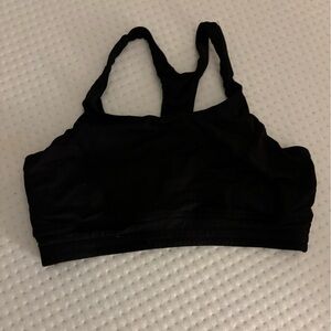 Super comfy black sports bra